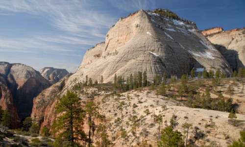 Cathedral Mountain in Zion National Park