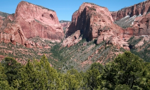 Kolob Canyons Zion National Park Utah