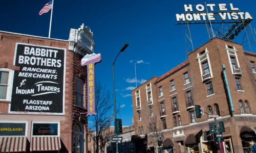 Downtown Flagstaff Arizona