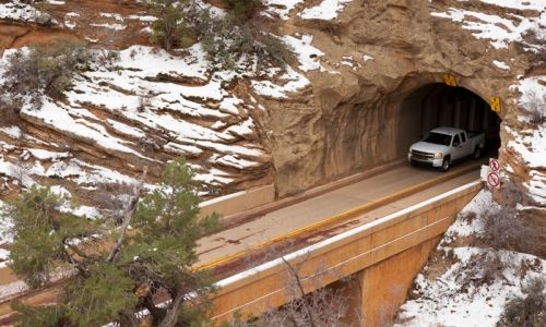 East Zion Tunnel Utah