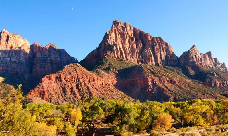 The Watchman in Zion National Park