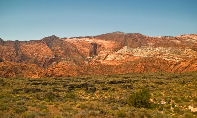 Snow Canyon State Park near St George Utah