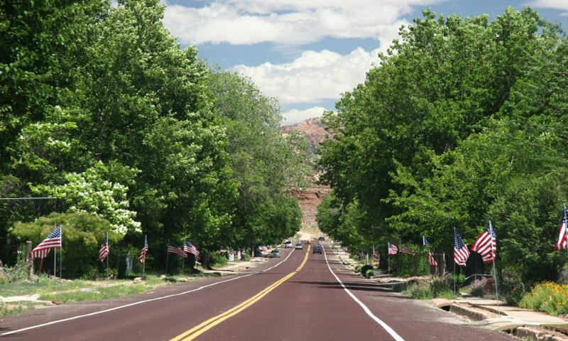 July 4th in Springdale Utah