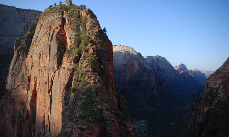 The Trail to Angels Landing in Zion National Park