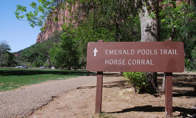 The Emerald Pools Trail in Zion National Park