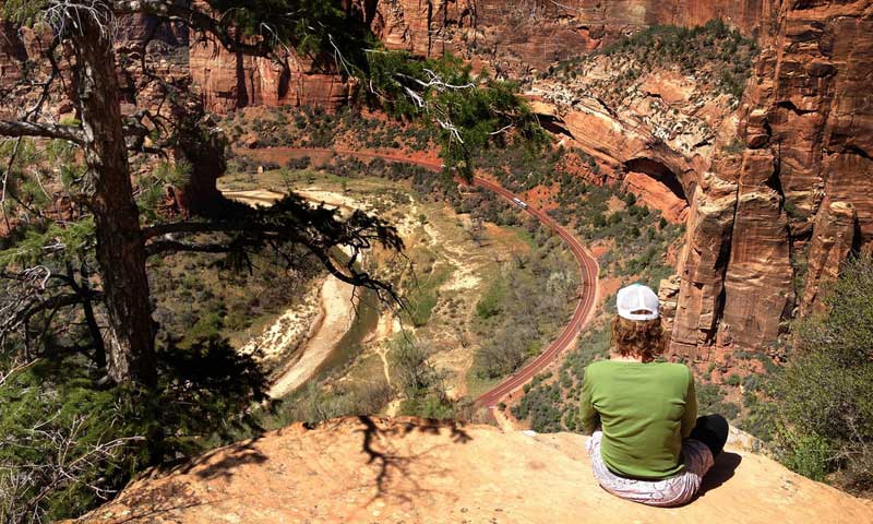 Hidden Canyon Trail in Zion National Park